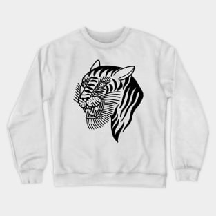 Grimm tiger black Crewneck Sweatshirt
